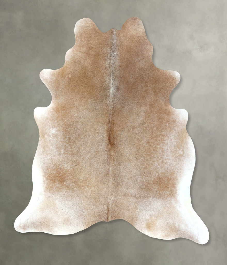 Palomino X-Large Brazilian Cowhide Rug 7'2"H x 6'2"W #B21137 by Hudson Hides