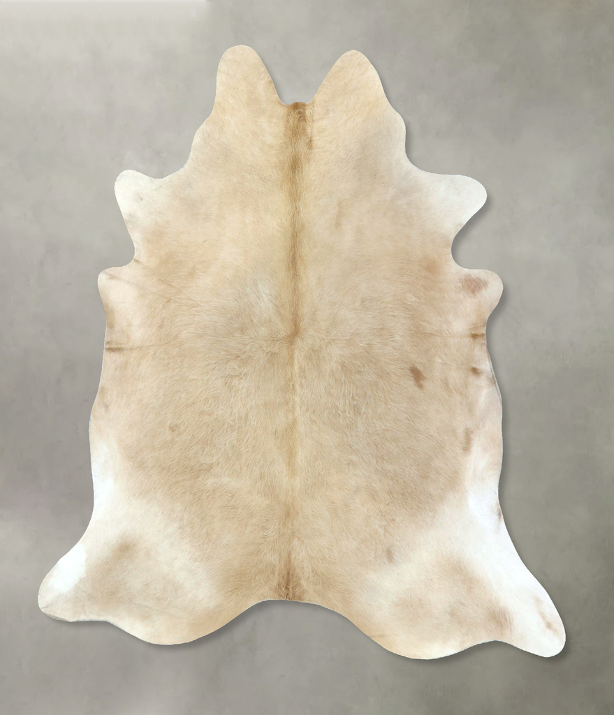 Palomino X-Large Brazilian Cowhide Rug 7'1"H x 6'6"W #B21146 by Hudson Hides