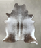 Medium Grey X-Large Brazilian Cowhide Rug 7'5