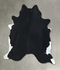 Black and White X-Large Brazilian Cowhide Rug 6'8