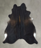 Chocolate X-Large Brazilian Cowhide Rug 7'2