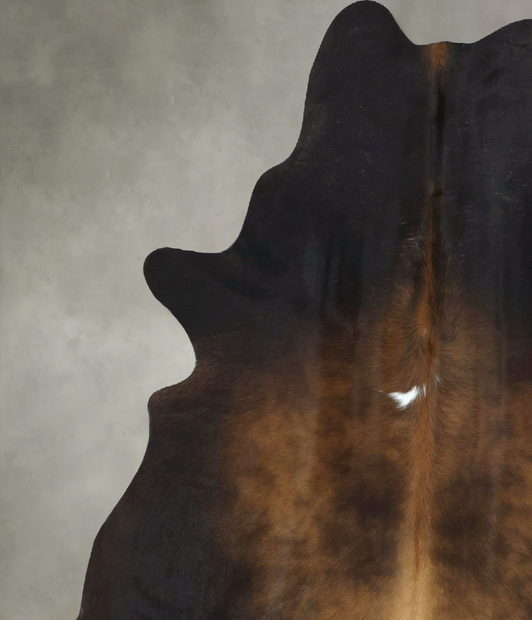 Warm Caramel X-Large Brazilian Cowhide Rug 7'2"H x 5'8"W #B21225 by Hu