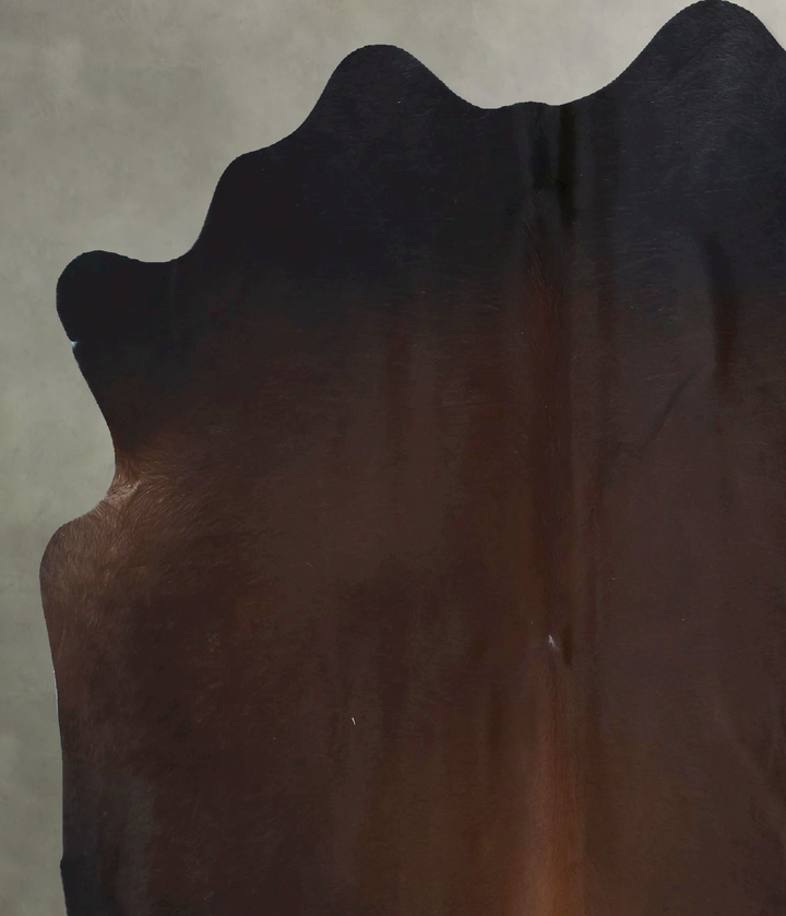 Warm Caramel Large Brazilian Cowhide Rug 6'8"H x 5'9"W #B21234 by Hudson Hides