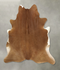 Solid Brown X-Large Brazilian Cowhide Rug 7'3