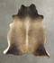 Chocolate X-Large Brazilian Cowhide Rug 7'4