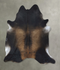 Chocolate XX-Large Brazilian Cowhide Rug 8'5