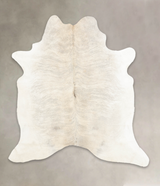 Grey Brindle XX-Large Brazilian Cowhide Rug 7'7"H x 6'10"W #B2239 by Hudson Hides
