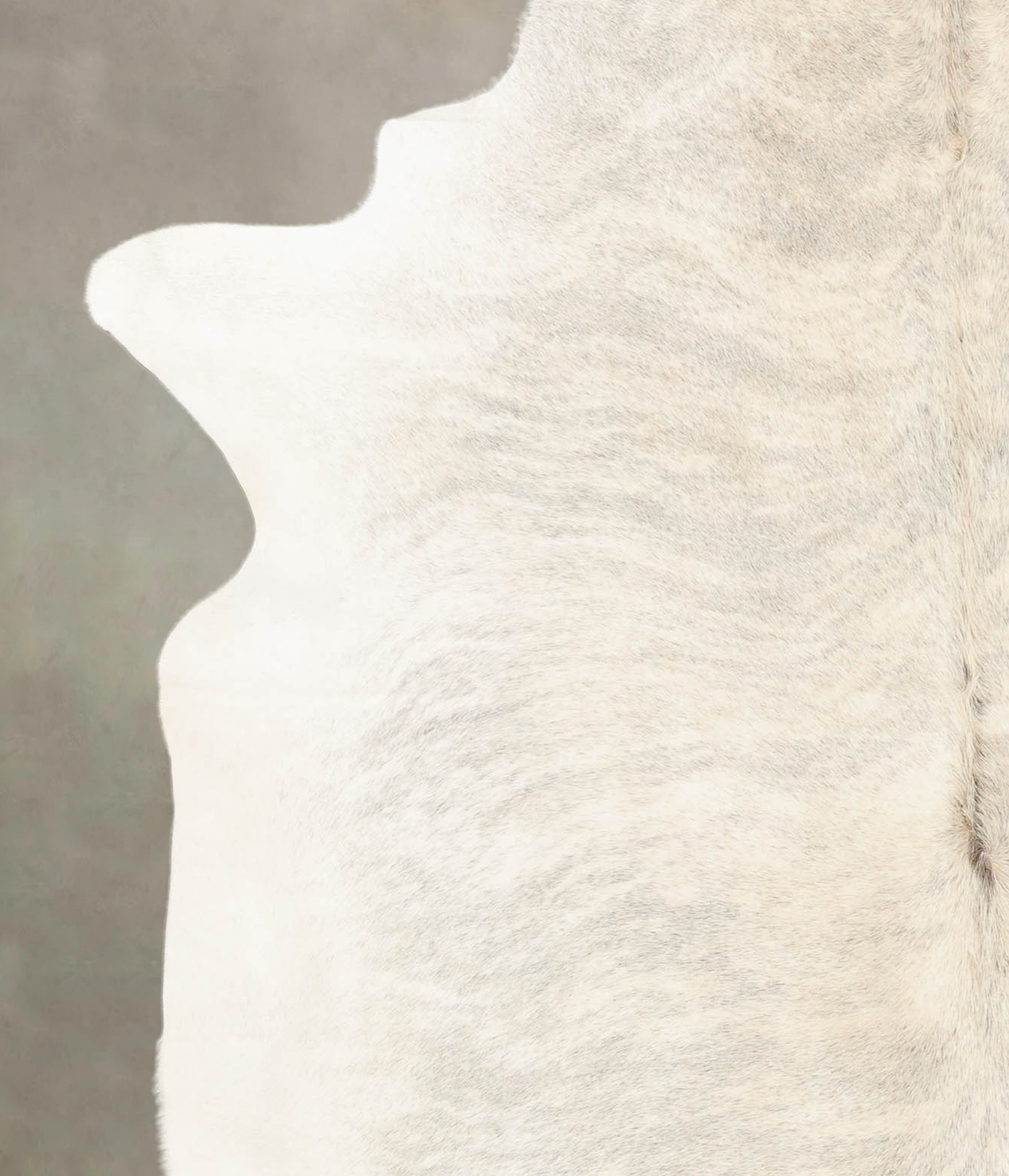 Grey Brindle XX-Large Brazilian Cowhide Rug 7'7"H x 6'10"W #B2239 by Hudson Hides