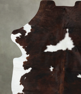 Tricolor X-Large European Cowhide Rug 7'6"H x 6'2"W #B22393 by Hudson Hides