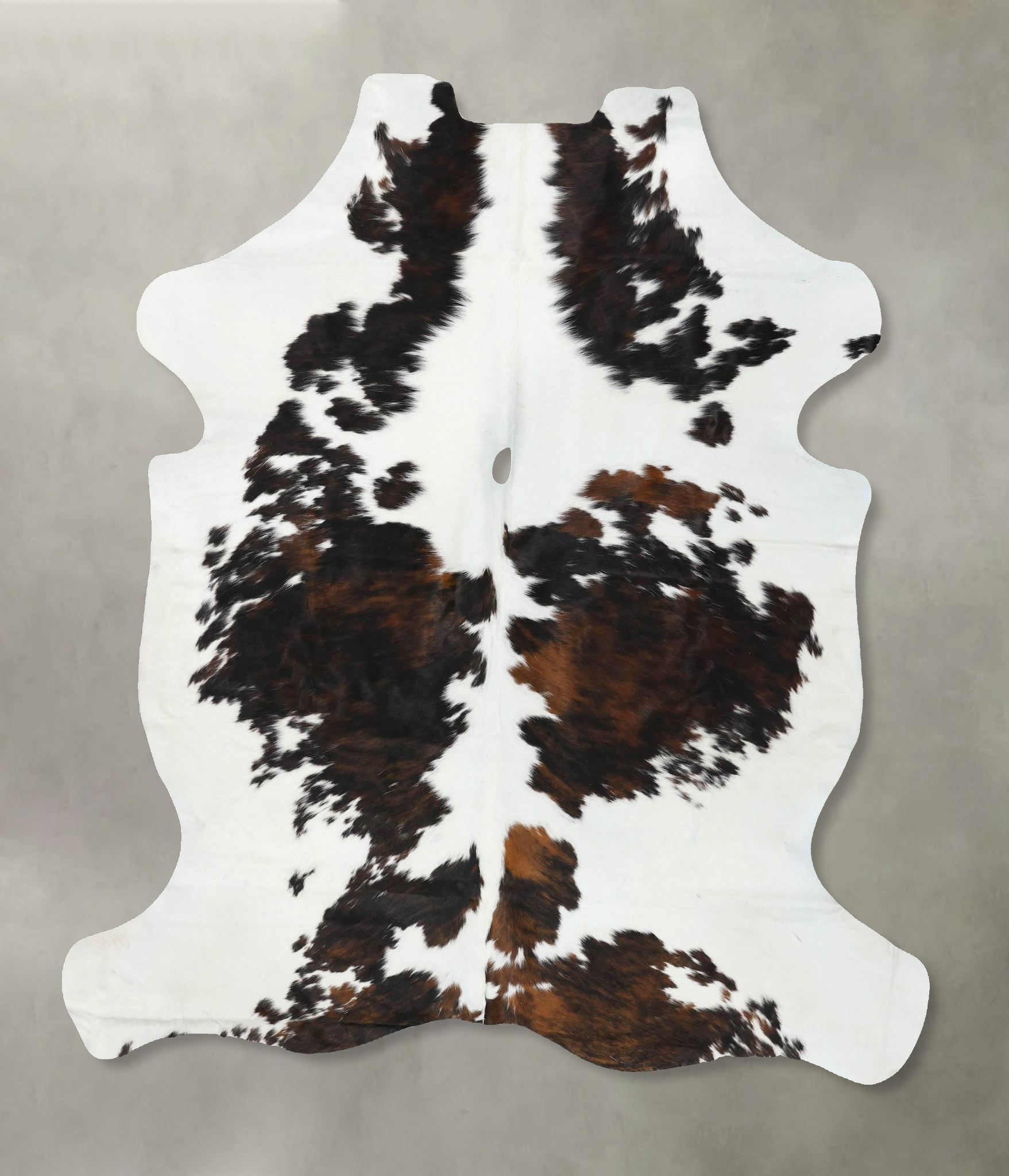 Tricolor Cowhide Rug #B22400