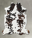 Tricolor XX-Large European Cowhide Rug 7'4"H x 7'0"W #B22411 by Hudson Hides