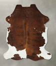 Tricolor XX-Large European Cowhide Rug 8'5"H x 6'10"W #B22453 by Hudson Hides