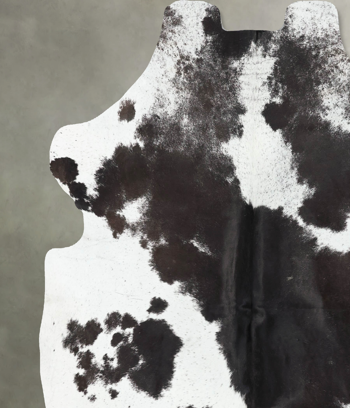 Black and White Cowhide Rug #B22473