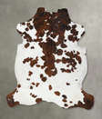 Tricolor X-Large European Cowhide Rug 7'2"H x 6'4"W #B22504 by Hudson Hides