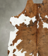 Tricolor X-Large European Cowhide Rug 7'1"H x 6'6"W #B22518 by Hudson Hides