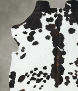 Tricolor XX-Large European Cowhide Rug 7'7"H x 6'11"W #B22526 by Hudson Hides