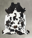 Tricolor X-Large European Cowhide Rug 7'1"H x 6'4"W #B22547 by Hudson Hides