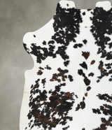 Tricolor X-Large European Cowhide Rug 7'5"H x 6'8"W #B22563 by Hudson Hides