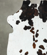 Tricolor XX-Large European Cowhide Rug 7'6"H x 7'1"W #B22616 by Hudson Hides