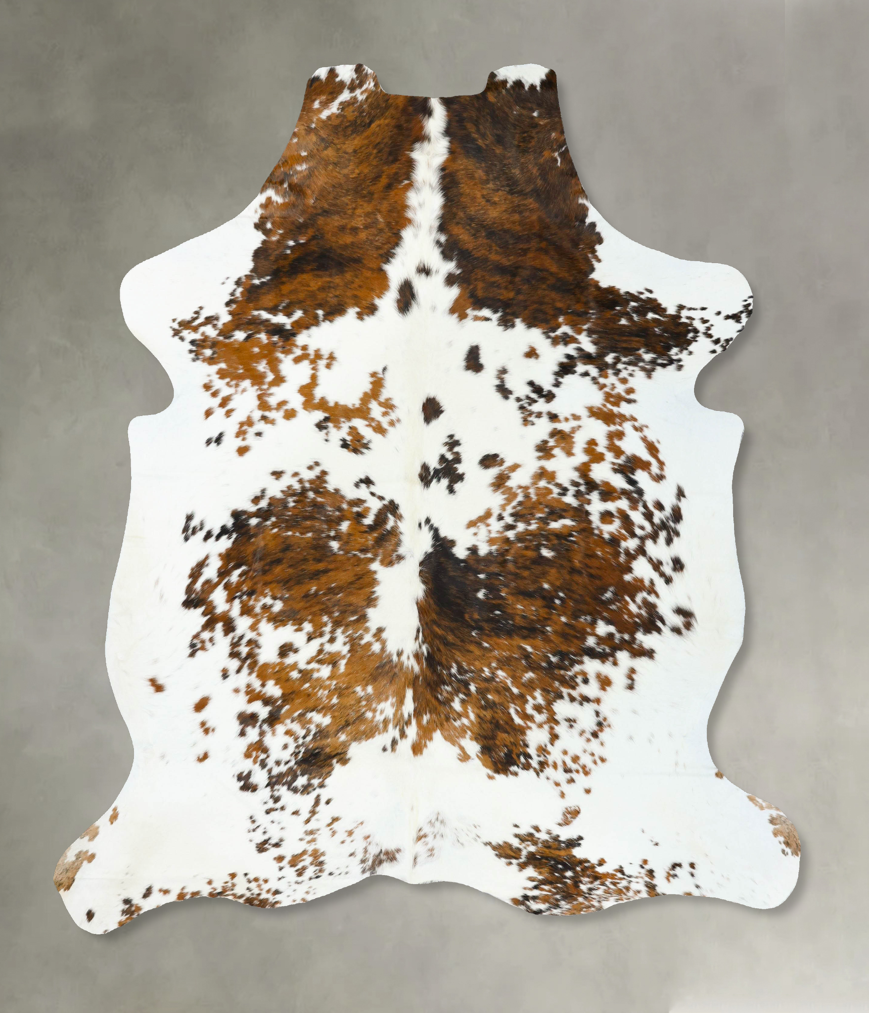 Tricolor Cowhide Rug #B22661