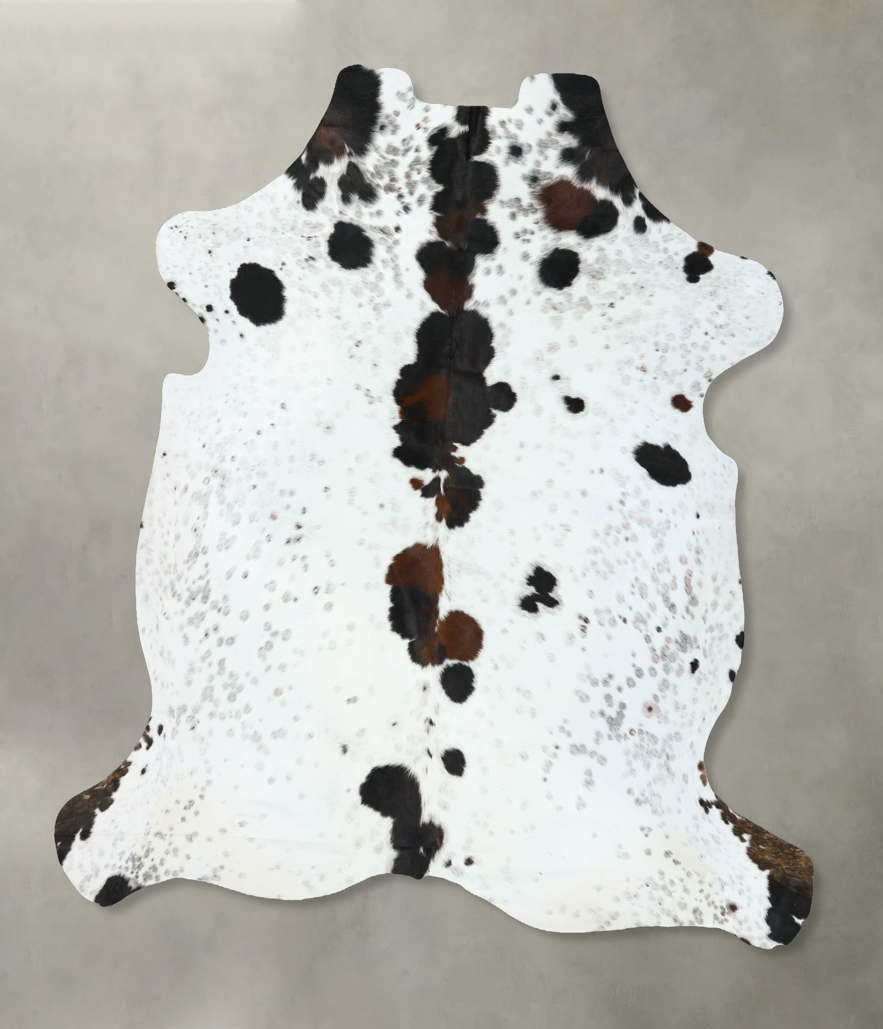 Tricolor Cowhide Rug #B22674