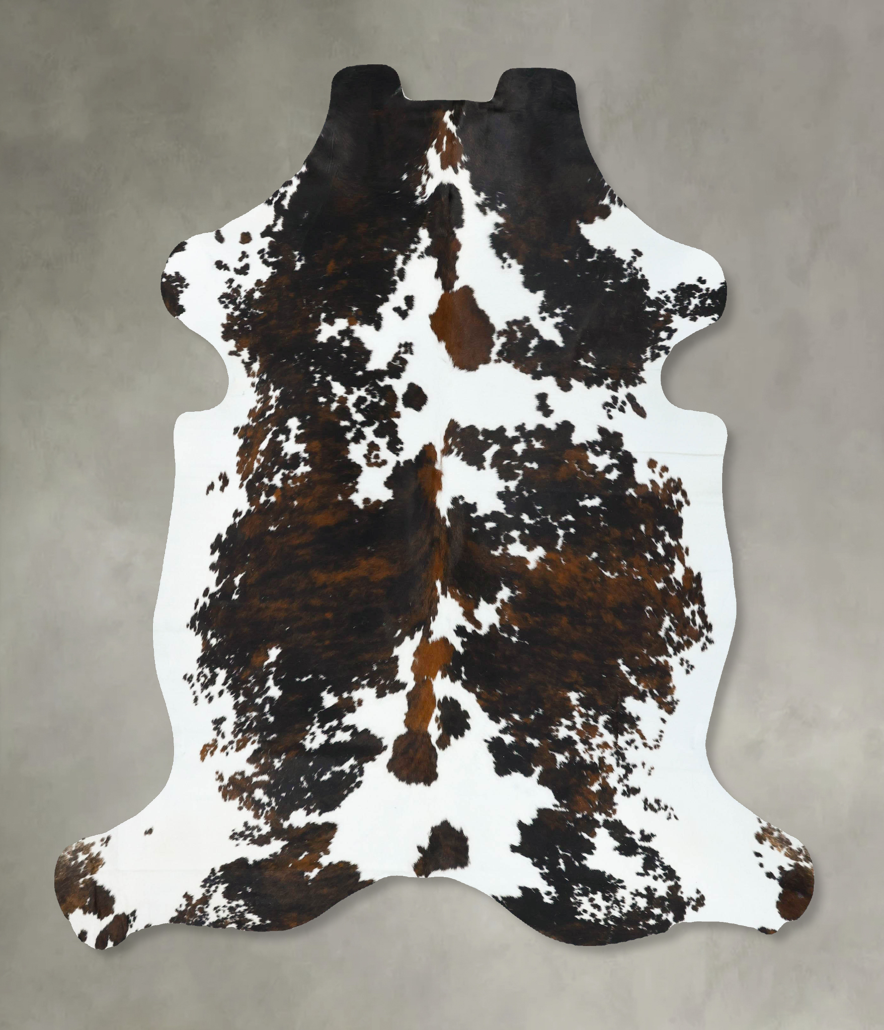 Tricolor Cowhide Rug #B22694
