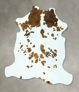Tricolor X-Large European Cowhide Rug 6'9"H x 6'4"W #B22808 by Hudson Hides