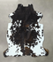 Tricolor Large European Cowhide Rug 6'6