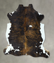 Tricolor X-Large European Cowhide Rug 7'4"H x 6'7"W #B22895 by Hudson Hides