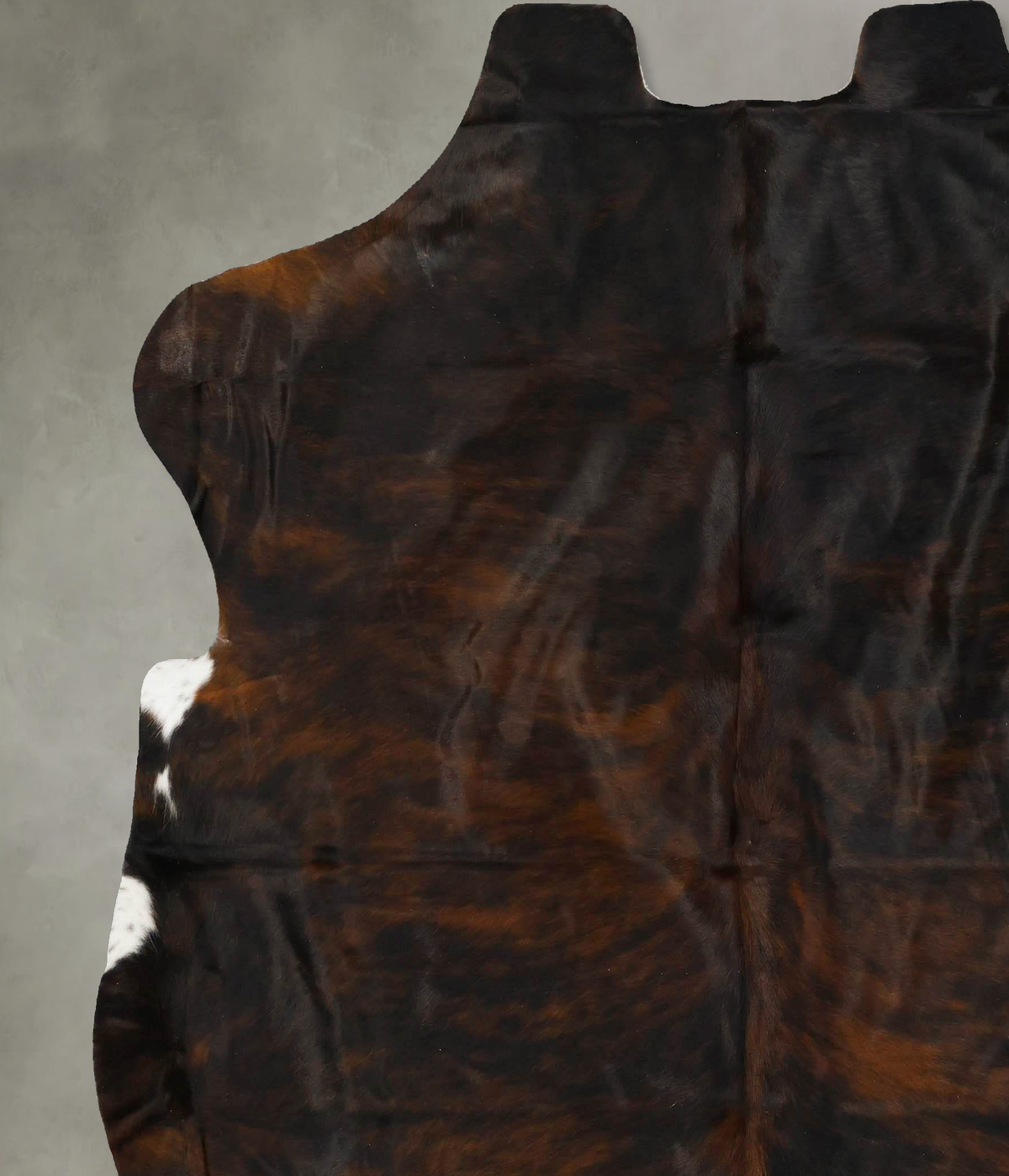 Dark Brindle Cowhide Rug #B22938