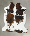 Tricolor Large European Cowhide Rug 6'8