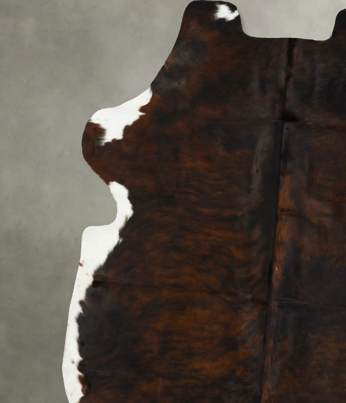 Dark Brindle Cowhide Rug #B22972