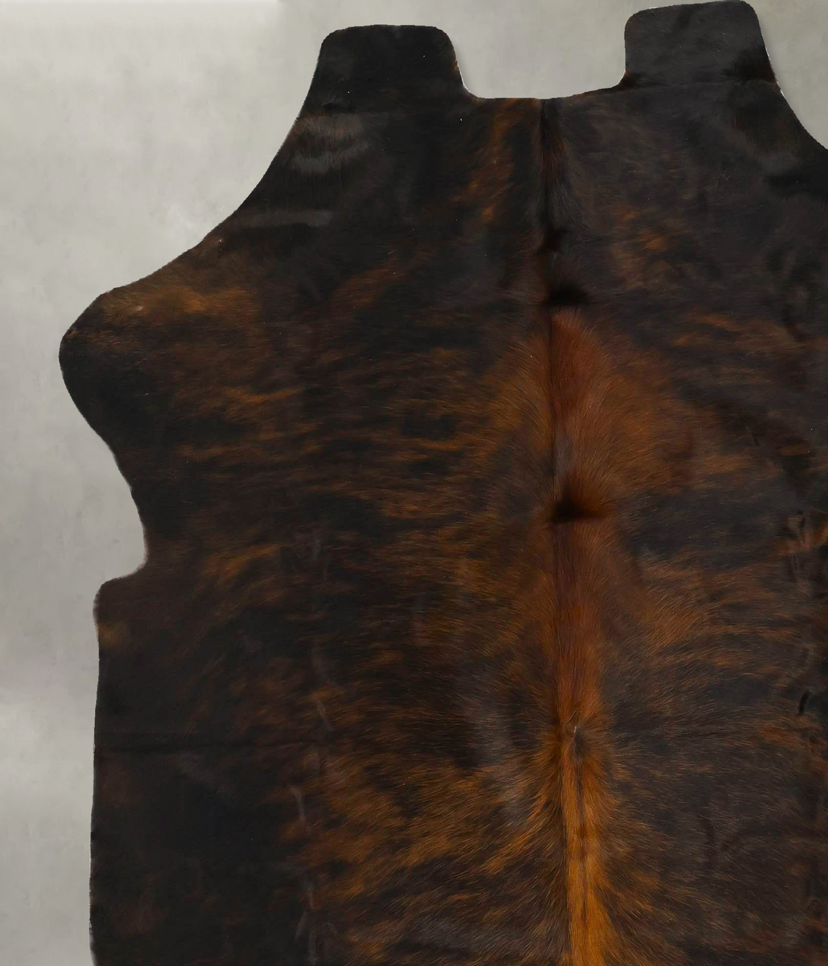 Dark Brindle Cowhide Rug #B22984