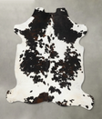 Tricolor X-Large European Cowhide Rug 7'5"H x 6'8"W #B22993 by Hudson Hides