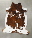 Tricolor XX-Large European Cowhide Rug 7'6"H x 6'10"W #B22995 by Hudson Hides