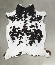 Tricolor X-Large European Cowhide Rug 7'3"H x 6'9"W #B23015 by Hudson Hides