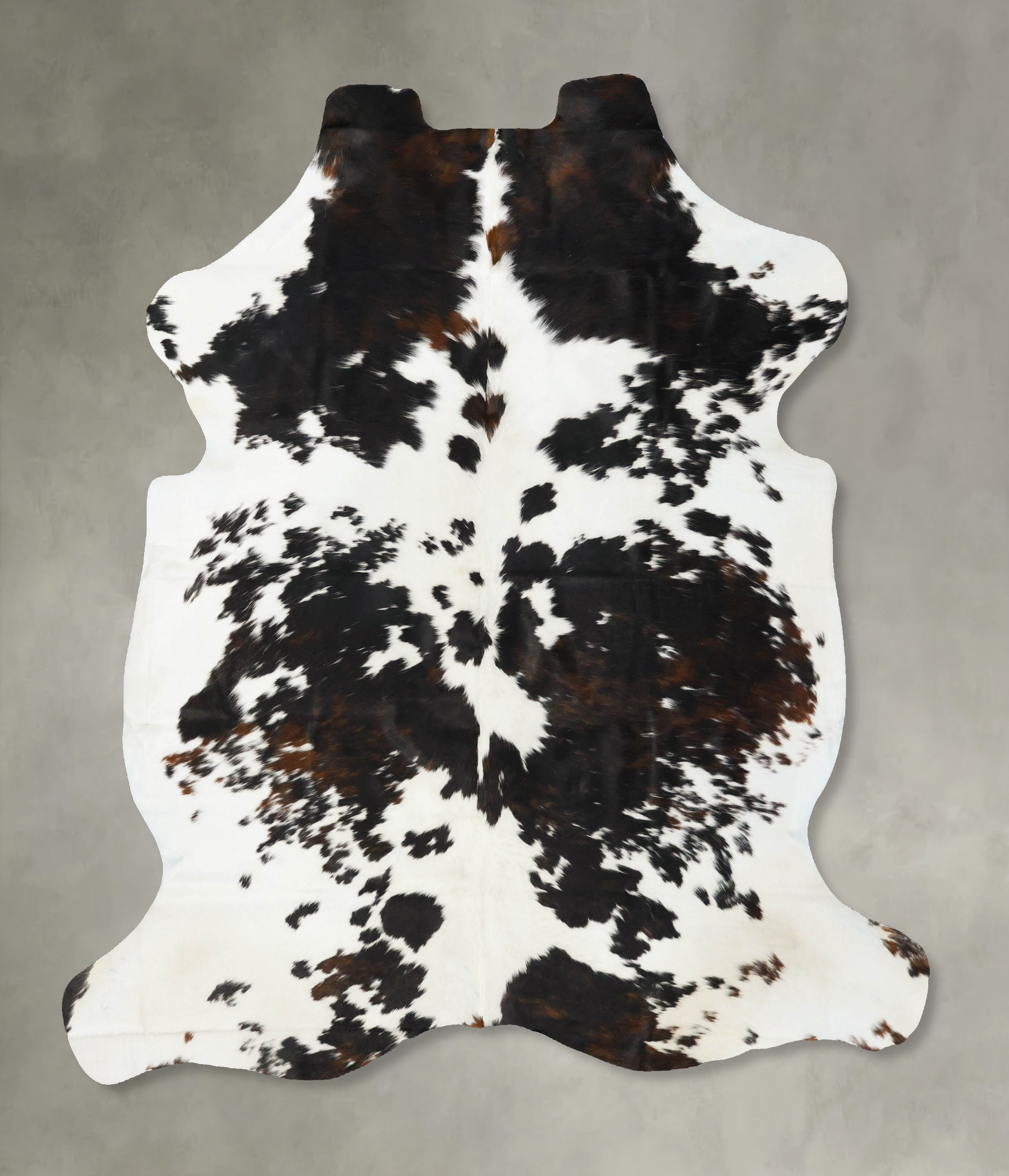 Tricolor Cowhide Rug #B23043