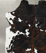 Tricolor X-Large European Cowhide Rug 7'5"H x 6'8"W #B23092 by Hudson Hides