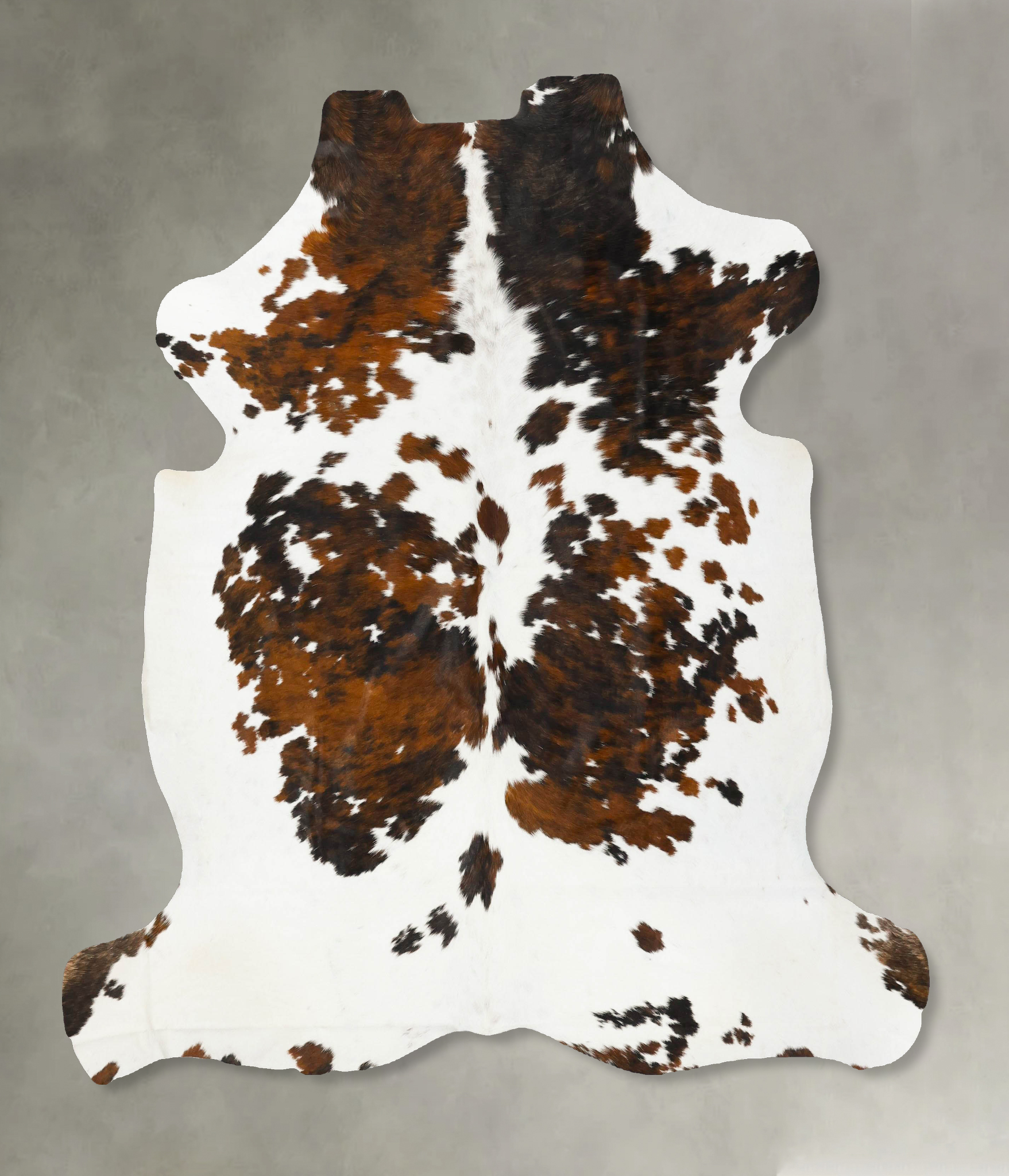 Tricolor Cowhide Rug #B23107
