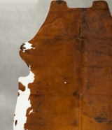 Tricolor XX-Large European Cowhide Rug 7'9"H x 6'8"W #B23144 by Hudson Hides