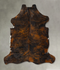 Dark Brindle XX-Large European Cowhide Rug 8'3