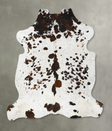 Tricolor XX-Large European Cowhide Rug 7'6"H x 6'9"W #B23150 by Hudson Hides