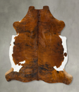Tricolor XX-Large European Cowhide Rug 7'10"H x 6'10"W #B23166 by Hudson Hides