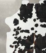 Tricolor XX-Large European Cowhide Rug 7'8"H x 6'8"W #B23176 by Hudson Hides