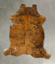 Medium Brindle XX-Large European Cowhide Rug 8'1"H x 7'0"W #B23181 by Hudson Hides