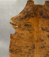 Medium Brindle XX-Large European Cowhide Rug 8'1"H x 7'0"W #B23181 by Hudson Hides