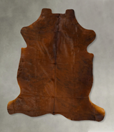 Medium Brindle XX-Large European Cowhide Rug 8'3"H x 7'2"W #B23192 by Hudson Hides