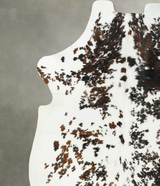 Tricolor XX-Large European Cowhide Rug 7'10"H x 7'0"W #B23205 by Hudson Hides