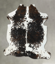 Tricolor XX-Large European Cowhide Rug 8'9"H x 7'0"W #B23206 by Hudson Hides