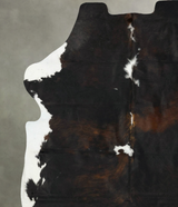 Tricolor XX-Large European Cowhide Rug 7'11"H x 7'0"W #B23209 by Hudson Hides